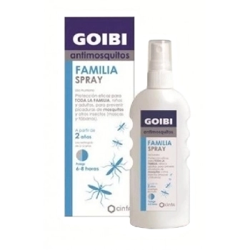 Goibi Spray Antimosquitos Familia Repelente 100ml Goibi Spray Antimosquitos Familia Repelente 100ml