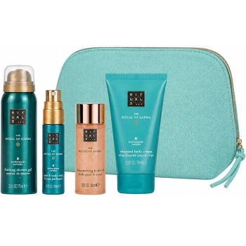 Set Ritual of Karma Shower Gel + Body Cream + Body Mist + Body Oil + Neceser