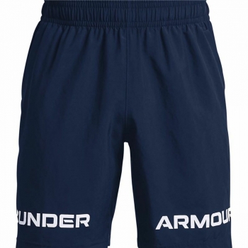 Pantalón Corto Deportivo Under Armour Azul Hombre Pantalón Corto Deportivo Under Armour Azul Hombre
