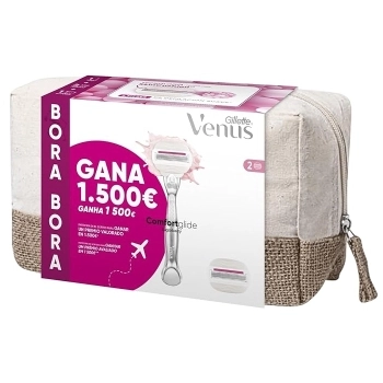 Set Venus Comfortglide Sugarberry + 2 Recambios + Neceser