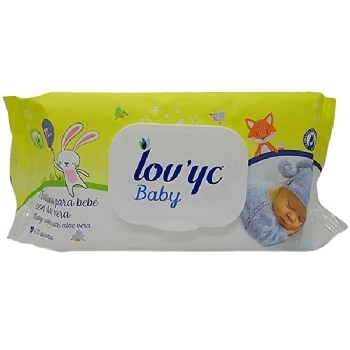 Toallitas Bebé con Aloe Vera