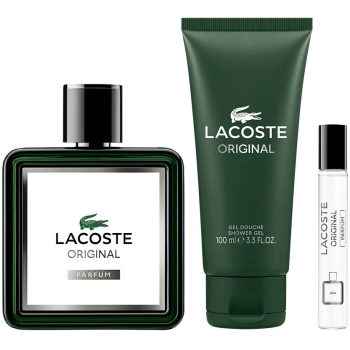 Set Lacoste Original Parfum 100ml + 7,5ml + Shower Gel 100ml