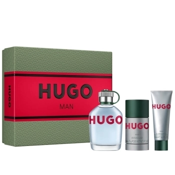 Set Hugo 125ml + Deodorant Stick 75ml + Shower Gel 50ml