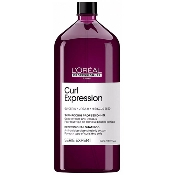 Curl Expression Glycerin+Urea H+Hibiscus Seed Shampoo Gelée