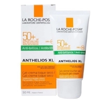 Lrp solar anthelios 50+ gel crema toque seco perfume color 50 ml