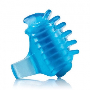 Anillo Vibrador para Dedos The Screaming O Fingo Tips Azul