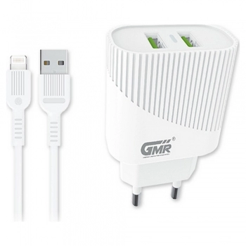 Cargador USB Goms Cable Lightning 1 m