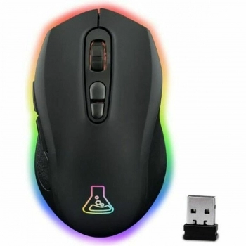 Ratón The G-Lab Kult Neon USB Negro Gaming 2400 dpi