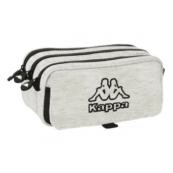 Portatodo Triple Kappa Grey knit Gris (21,5 x 10 x 8 cm)