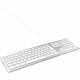 Teclado Mobility Lab Plateado Blanco Mac OS AZERTY