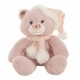 Oso de Peluche Rosa Navidad 22 cm