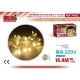 GUIRNALDA 180LEDS LUZ COLOR CÁLIDO 14.4M+1M GUIRNALDA 180LEDS LUZ COLOR CÁLIDO 14.4M+1M