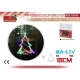DECORACION COLGANTE LED BLANCO 18CM MULTICOLOR DECORACION COLGANTE LED BLANCO 18CM MULTICOLOR