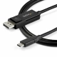 Adaptador USB C a DisplayPort Startech CDP2DP142MBD         (2 m) Negro