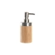 Set de Baño DKD Home Decor Natural Plateado Bambú PP (2 Piezas) (7 x 7 x 17 cm)