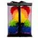 Oso de Rosas goma EVA de Colores 40cm con caja de regalo