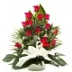 Centro 12 Rosas Rojas Centro 12 Rosas Rojas