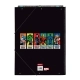 Carpeta Clasificadora The Avengers Super heroes Negro A4